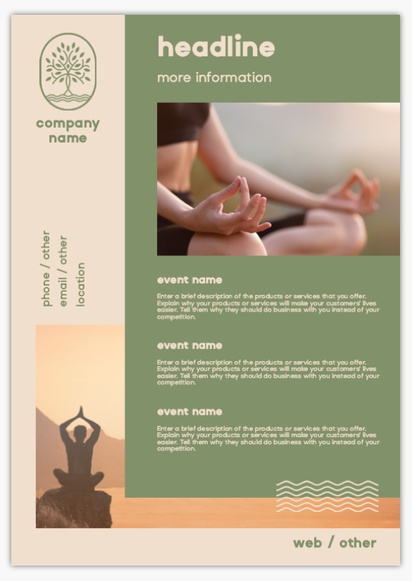 Design Preview for Design Gallery: Health & Wellness Foam Boards, A3 (297 x 420 mm)