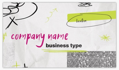 Design Preview for Education & Child Care Glossy Business Cards Templates, Standard (3.5" x 2")