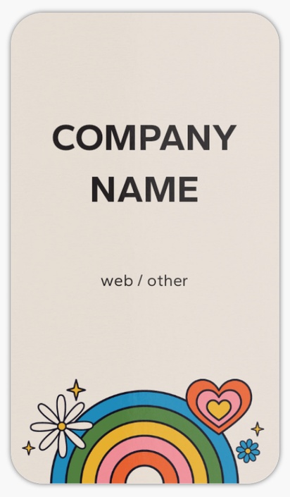 Design Preview for Design Gallery: Education & Child Care Rounded Corner Business Cards, Standard (3.5" x 2")
