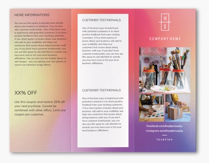 Design Preview for Design Gallery: Illustration Custom Brochures, 8.5" x 11" Z-fold