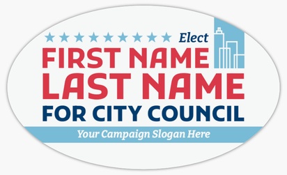 A elect vote gray blue design for Business