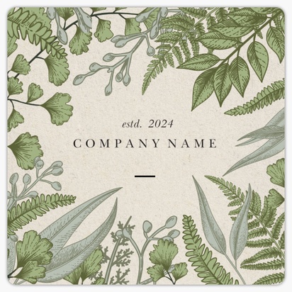 Design Preview for Design Gallery: Nature & Landscapes Sticker Singles, 4" x 4"