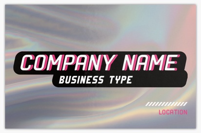 Design Preview for Design Gallery: Advertising Ultra-Thick Business Cards, Standard (85 x 55 mm)