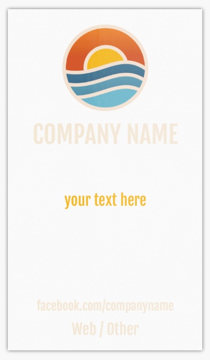 Design Preview for Design Gallery: Boats & Maritime Standard Visiting Cards
