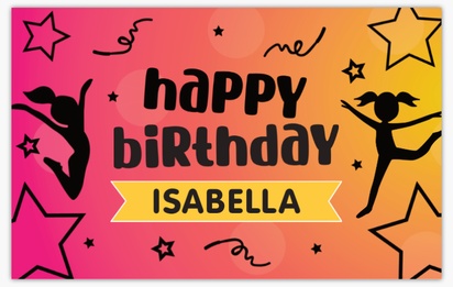 Design Preview for Design Gallery: Child Birthday Vinyl Banners, 76 x 122 cm