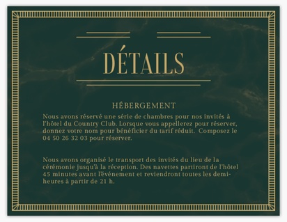 Aperçu du graphisme pour Cartons d’accompagnement de mariage