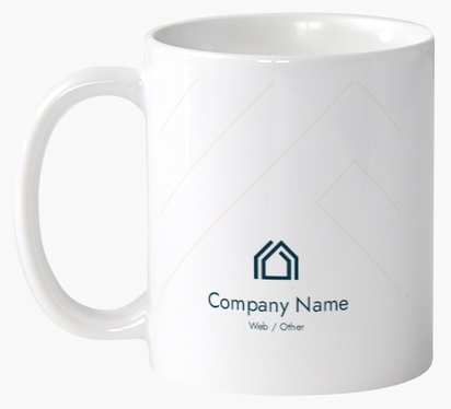 Design Preview for Design Gallery: Property & Estate Agents Personalised Mugs, 325 ml  2 Sided