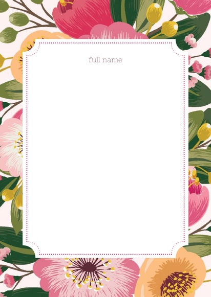 Design Preview for Templates for Elegant Notepads 