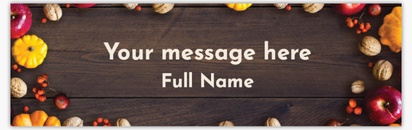 Design Preview for Design Gallery: Farmers Market Vinyl Banners, 76 x 244 cm