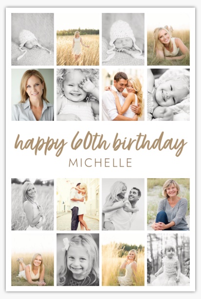 Design Preview for Design Gallery: Birthday Posters, 24" x 36"