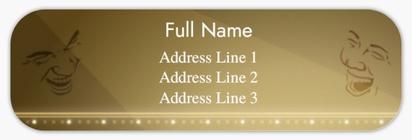 Design Preview for Design Gallery: Comedy Performance Return Address Labels