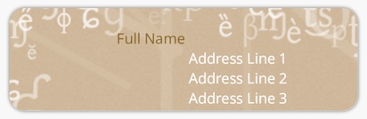 Design Preview for Templates for Education & Child Care Return Address Labels 