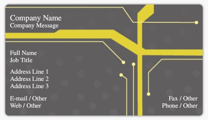 Design Preview for Design Gallery: Management Information Systems Business Card Stickers