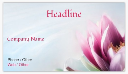 Design Preview for Design Gallery: Beauty & Spa Magnetic Business Cards