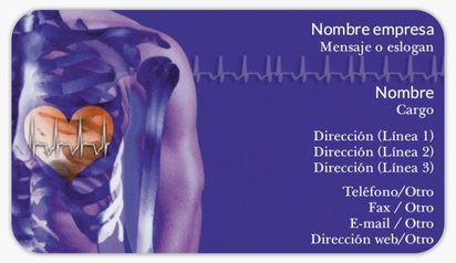 Vista previa del diseño de Galería de diseños de tarjetas de visita adhesivas para salud y bienestar