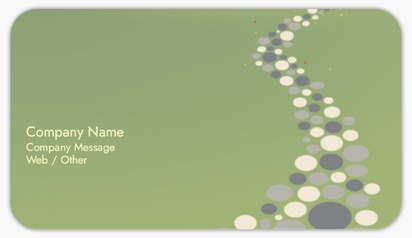 Design Preview for Design Gallery: Health & Wellness Visiting Card Stickers