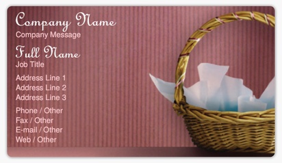Design Preview for Templates for Gift & Party Shops Name Card Stickers 