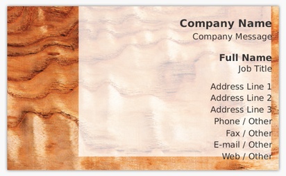 Design Preview for Design Gallery: Flooring & Tiling Standard Business Cards, Standard (91 x 55 mm)