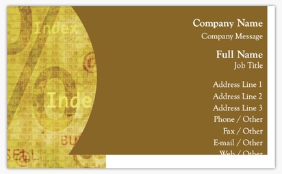 Design Preview for Design Gallery: Loan Officer Standard Business Cards, Standard (91 x 55 mm)