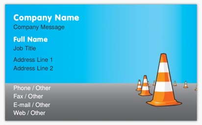 Design Preview for Templates for Automotive & Transportation Standard Name Cards , Standard (91 x 55 mm)