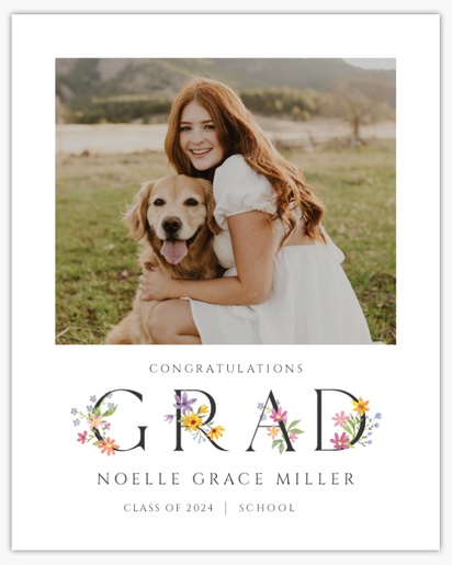 Design Preview for Graduation Posters Templates, 16" x 20"