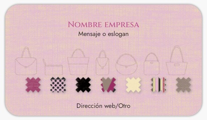 Vista previa del diseño de Galería de diseños de tarjetas de visita adhesivas para bolsos y complementos, Pequeño