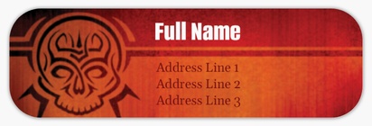 Design Preview for Design Gallery: Tattoo & Body Piercing Return Address Labels