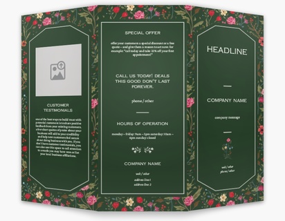 Design Preview for Design Gallery: Crafts Custom Brochures, 8.5" x 11" Tri-fold
