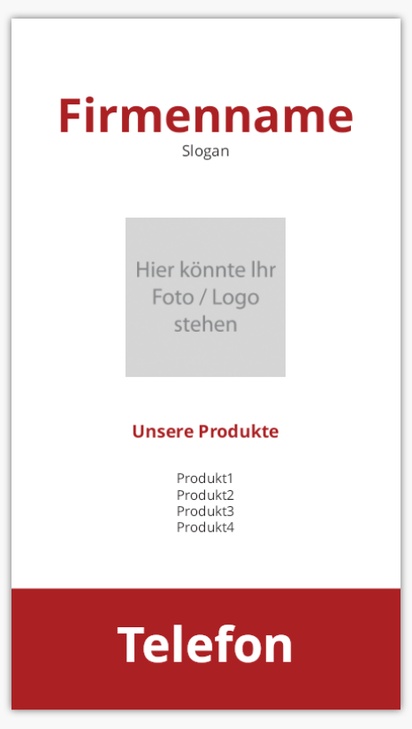 Designvorschau für Designgalerie: Vinyl-Werbebanner Finanzen & Versicherungen, 52 x 91 cm