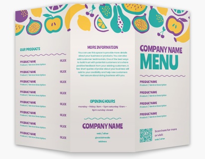Design Preview for Fun & Whimsical Custom Brochures Templates, 8.5" x 11" Tri-fold