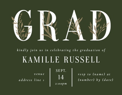 A grad graduation party brown gray design for Occasion