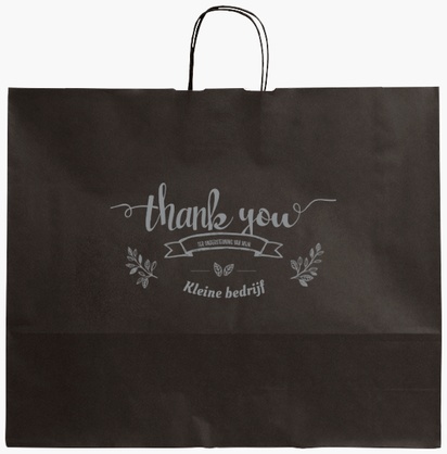 Voorvertoning ontwerp voor Ontwerpgalerij: Beauty en spa Effen kleur papieren tassen, XL (54 x 14 x 45 cm)