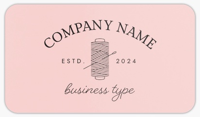 Design Preview for Fashion & Modelling Rounded Corner Business Cards Templates, Standard (3.5" x 2")