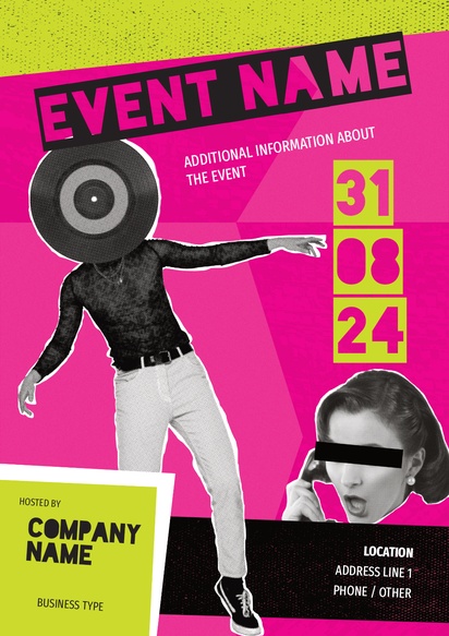 Design Preview for Design Gallery: Comedy Performance Posters, A1 (594 x 841 mm) 