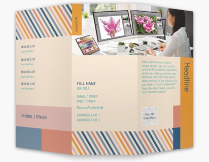 Design Preview for Design Gallery: Graphic Design Custom Brochures, 8.5" x 11" Tri-fold
