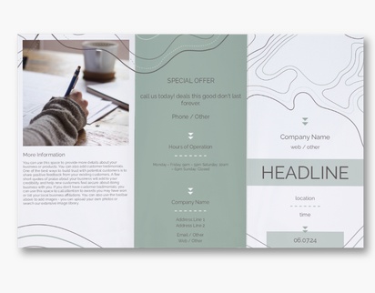 Design Preview for Design Gallery: Property Management Custom Brochures, 8.5" x 14" Tri-fold