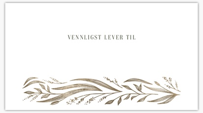 Forhåndsvisning av design for Designgalleri: Tilpassede konvolutter,  19 x 12 cm