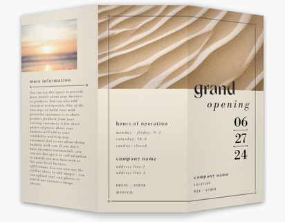 Design Preview for Design Gallery: Retro & Vintage Custom Brochures, 8.5" x 11" Tri-fold