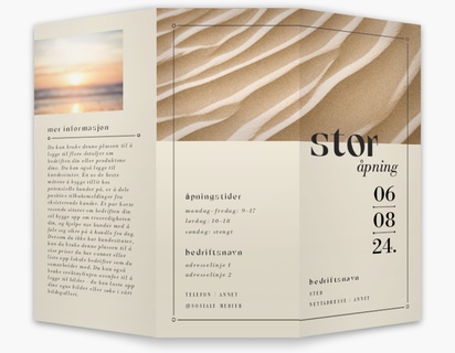 Forhåndsvisning av design for Designgalleri: Retro og nostalgisk Menyer, 3-fløyet