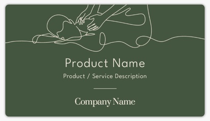 Design Preview for Templates for Beauty & Spa Product Labels , 8.7 x 4.9 cm Rounded Rectangle