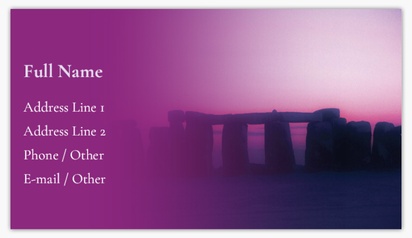 Design Preview for Design Gallery: Travel & Accommodation Magnetic Business Cards