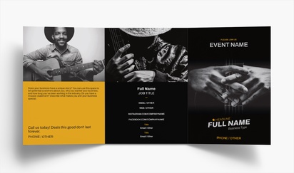 Design Preview for Design Gallery: entertainment Brochures, Tri-fold A5