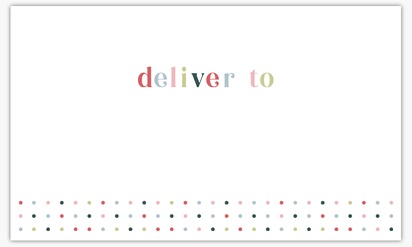 Design Preview for Holiday Custom Envelopes Templates, 6" x 9"