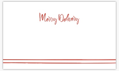 Design Preview for Holiday Custom Envelopes Templates, 6" x 9"