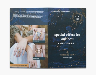 Design Preview for Jewellery Custom Brochures Templates, 8.5" x 11" Bi-fold