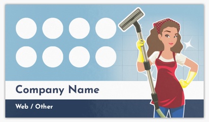 Design Preview for Design Gallery: Cleaning Services Standard Business Cards, Standard (3.5" x 2")