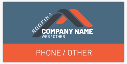 Design Preview for Design Gallery: Roofing Vinyl Banners, 25 x 50 cm
