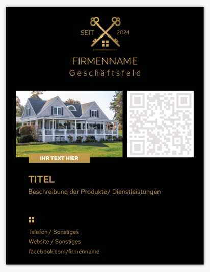 Designvorschau für Designgalerie: Postkartenmagnete Immobilien