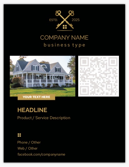 Design Preview for Property & Estate Agents Magnetic Postcards Templates