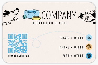 Design Preview for Design Gallery: Fun & Whimsical Rounded Corner Business Cards, Rounded Standard (85 x 55 mm)